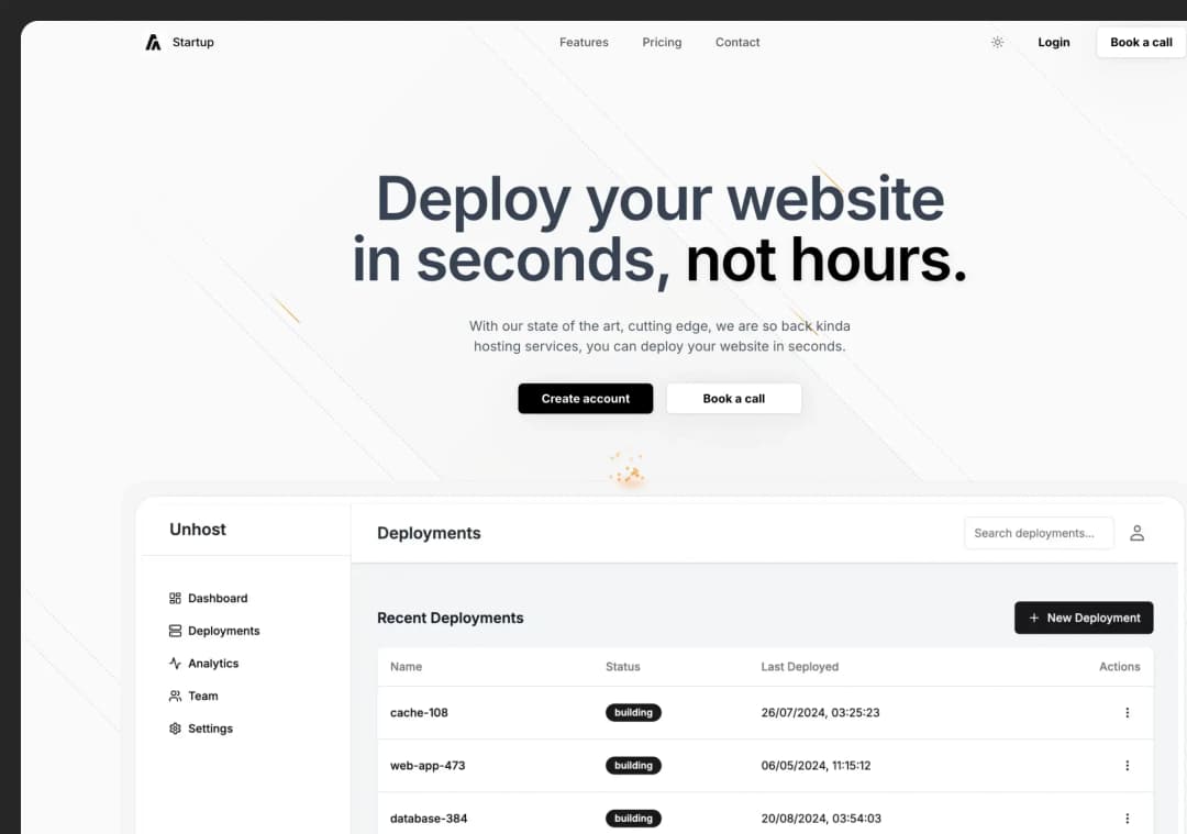 Block Work platform showcase